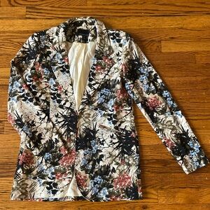 Cynthia Rowley Floral Blazer. Size S.